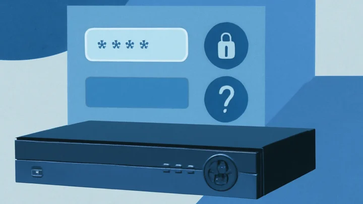 رمز اولیه دستگاه DVR برایتون